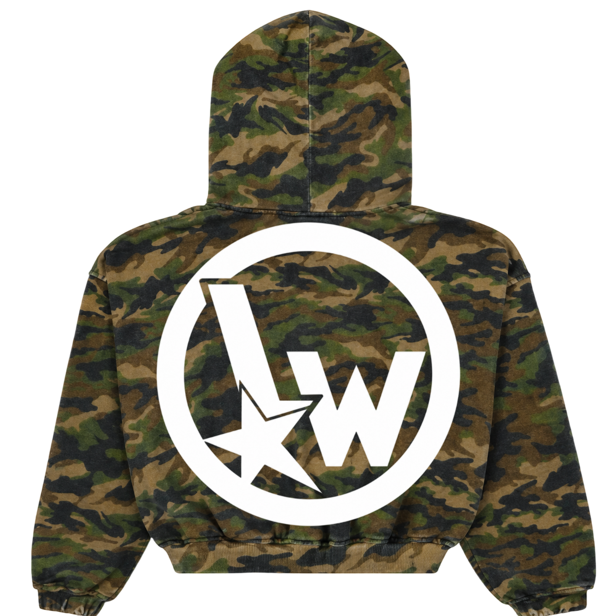 *BTS* CAMO HOODIE