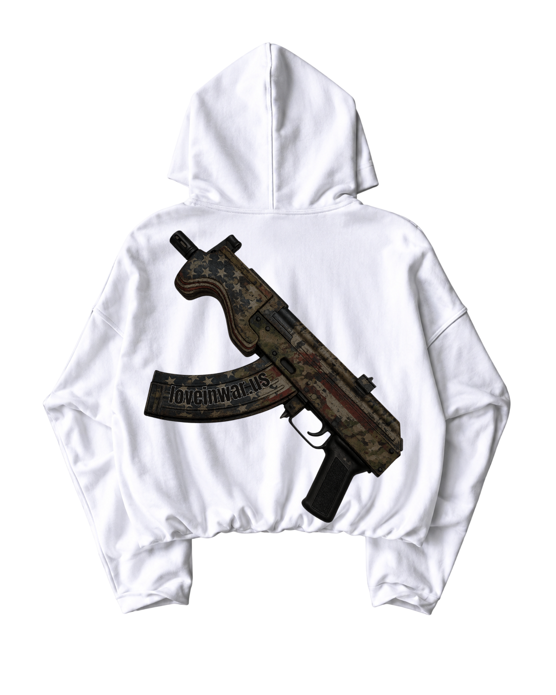 Loveinwar camo/usa hoodie
