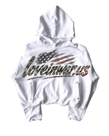 Loveinwar camo/usa hoodie