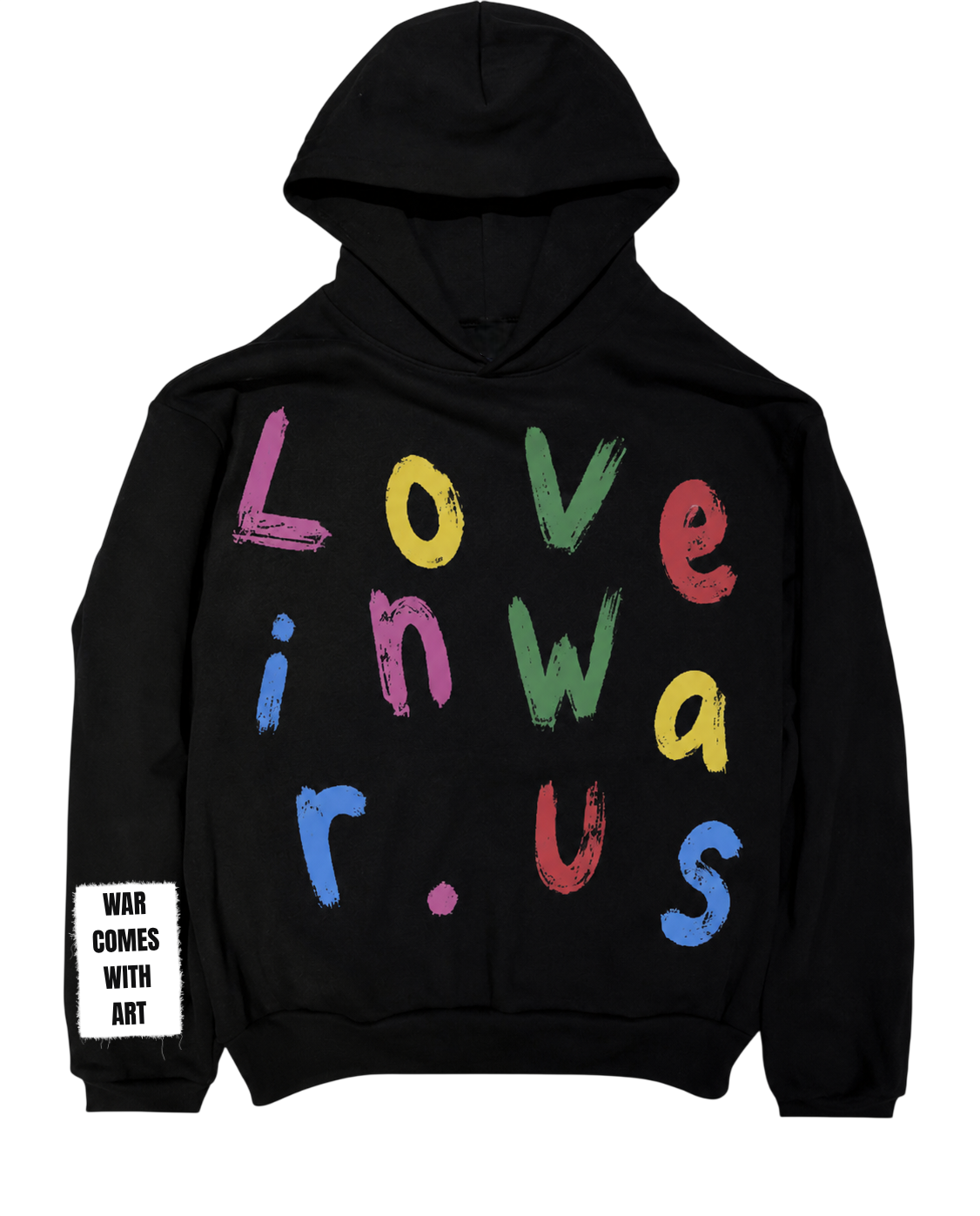 LOVEINWAR COLORFUL HOODIE